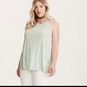 🔥 Torrid Space Dye Lace-up Back Tank